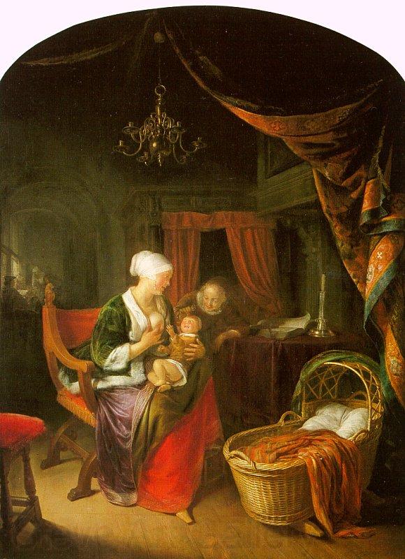 Gerrit Dou The Young Mother